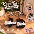 Kişiye Özel Harf ve İsimli Anahtarlık